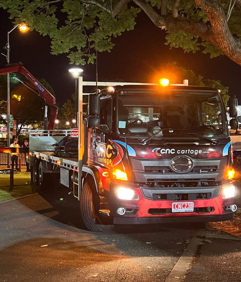 6 TONNE CRANE TRUCK HIRE CNC Cartage Transport Solutions