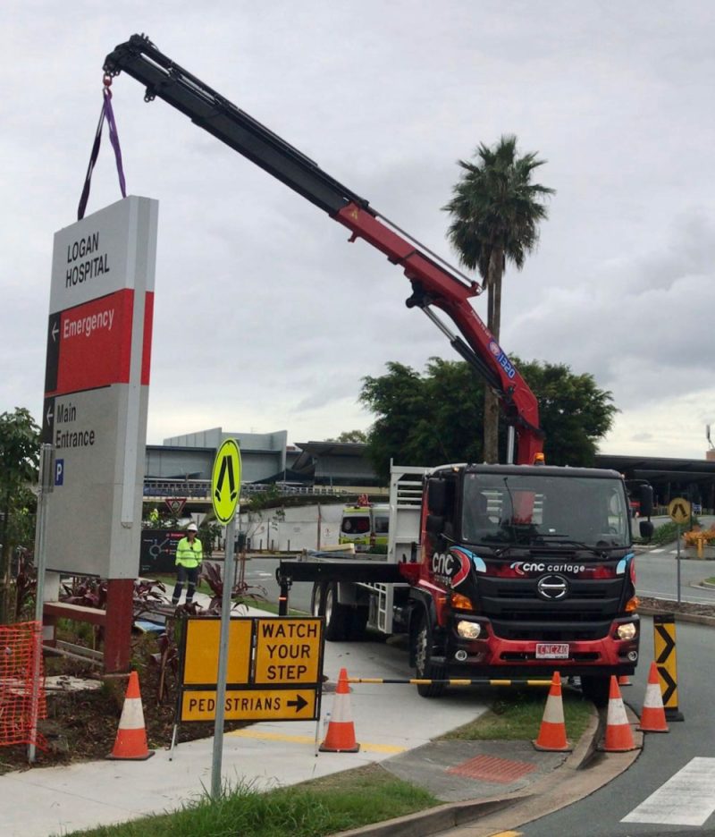 10 TONNE CRANE TRUCK HIRE CNC Cartage Transport Solutions